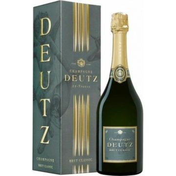 Champagne Deutz - Brut 'Classic' - Bouteille (75cl) in luxe geschenkdoos